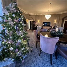 fwthumbLilac Christmas tree Presidential Suite The Langley, Lilys Flowers Lightwater.jpg